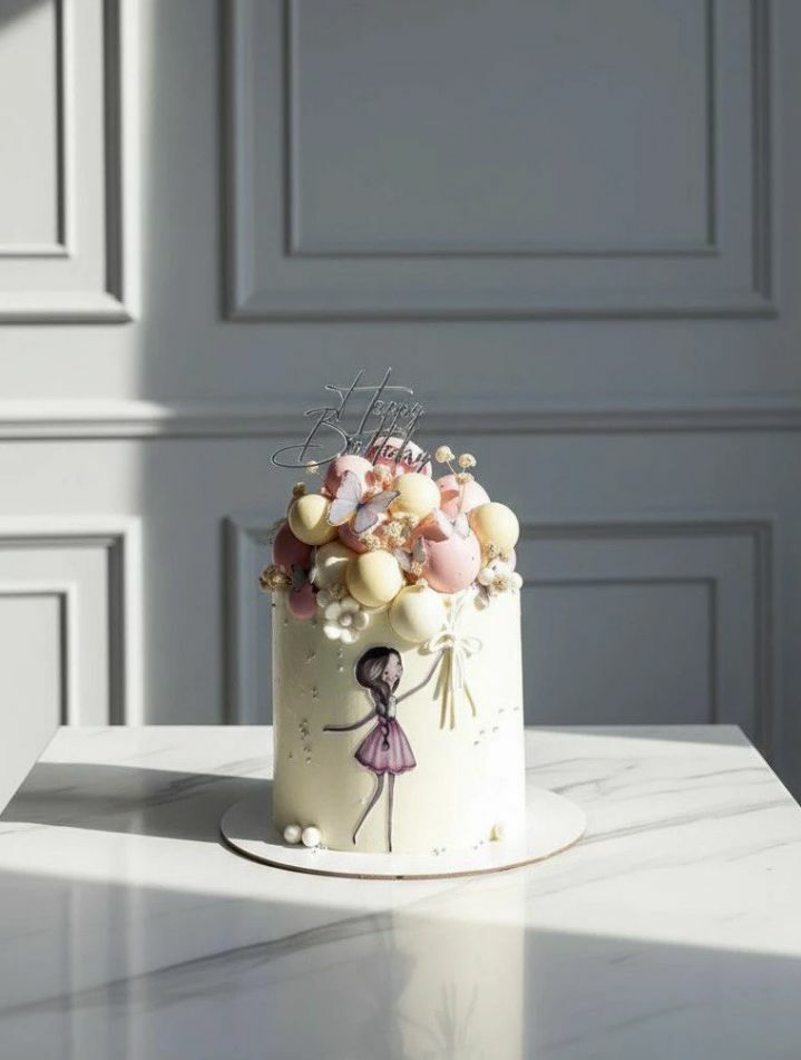 Торт бенто "Молочный ломтик" Торт бенто "Молочный ломтик"